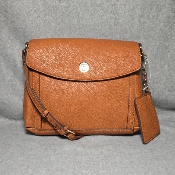 Anne Klein Flap Messenger Crossbody Bag - Picture 1 of 8